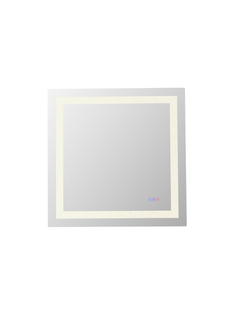 Elegant Lighting MRE83030 LED Mirror, white