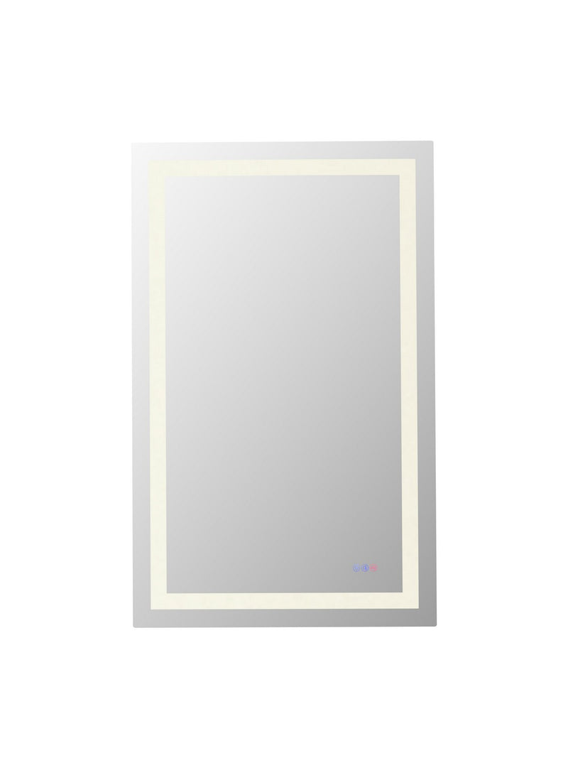 Elegant Lighting MRE83048 LED Mirror, white