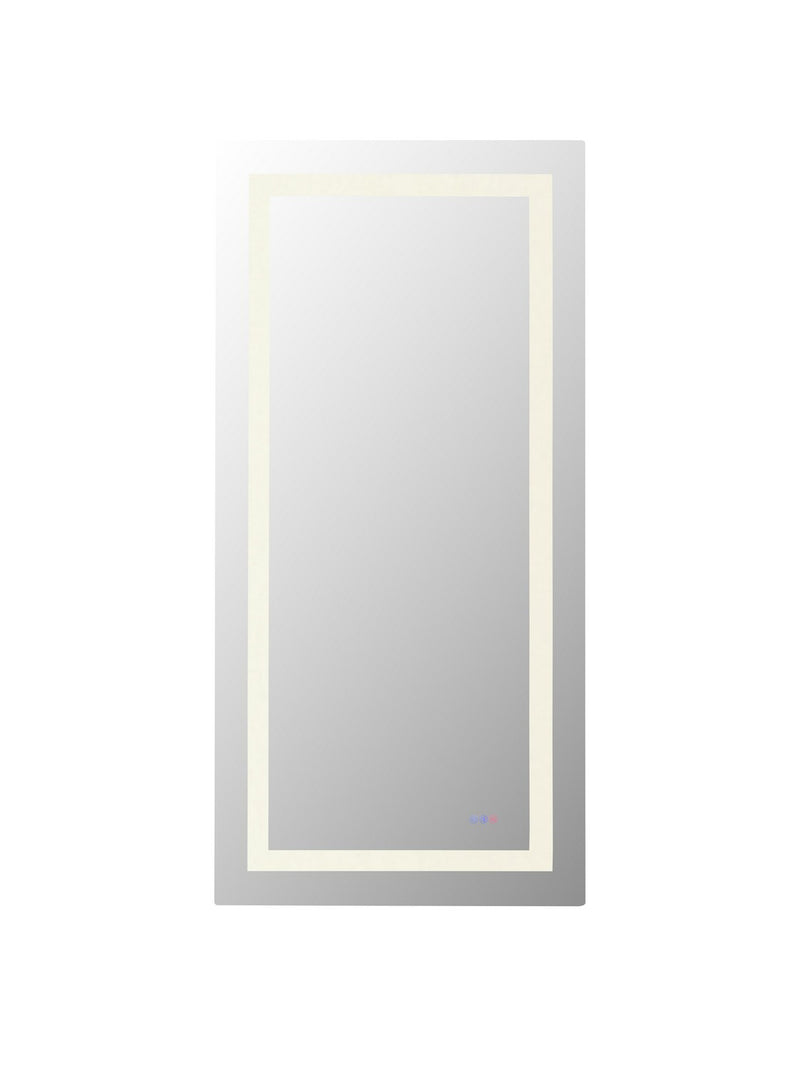 Elegant Lighting MRE83072 LED Mirror, white