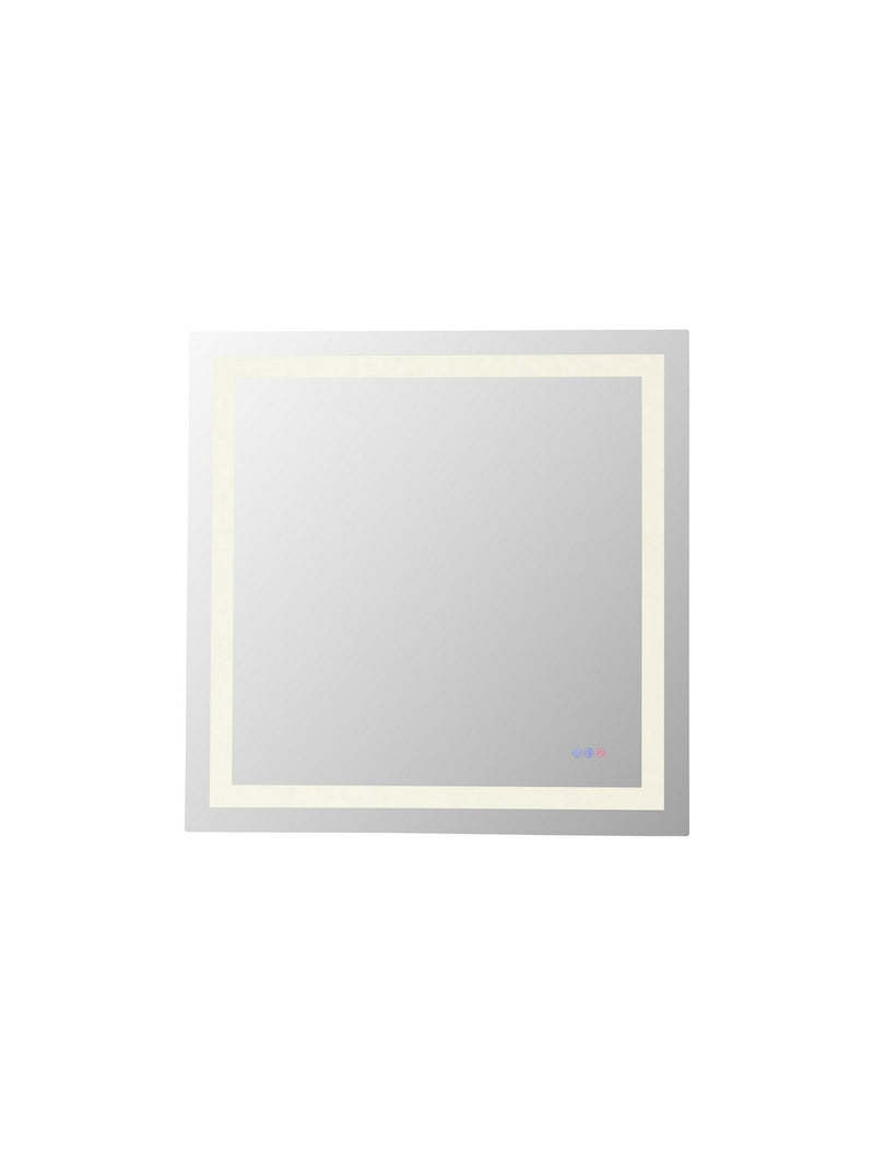 Elegant Lighting MRE83636 LED Mirror, white