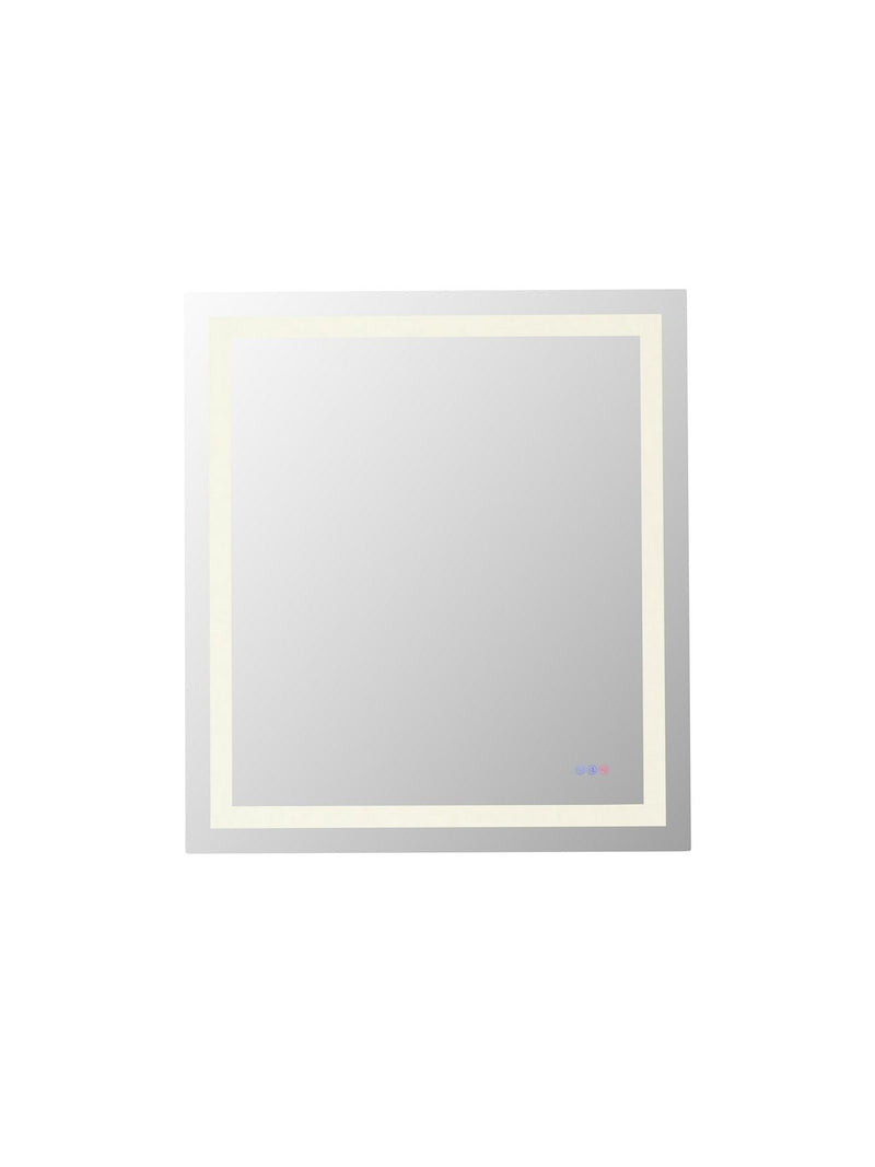 Elegant Lighting MRE83640 LED Mirror, white