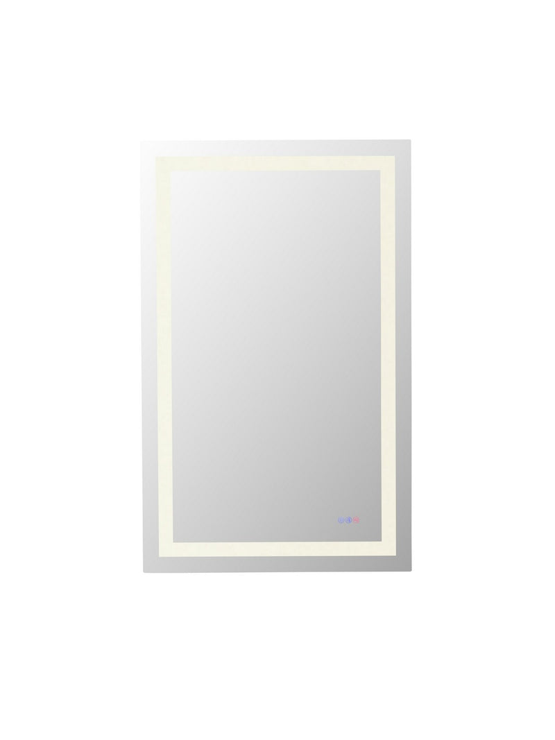 Elegant Lighting MRE83648 LED Mirror, white
