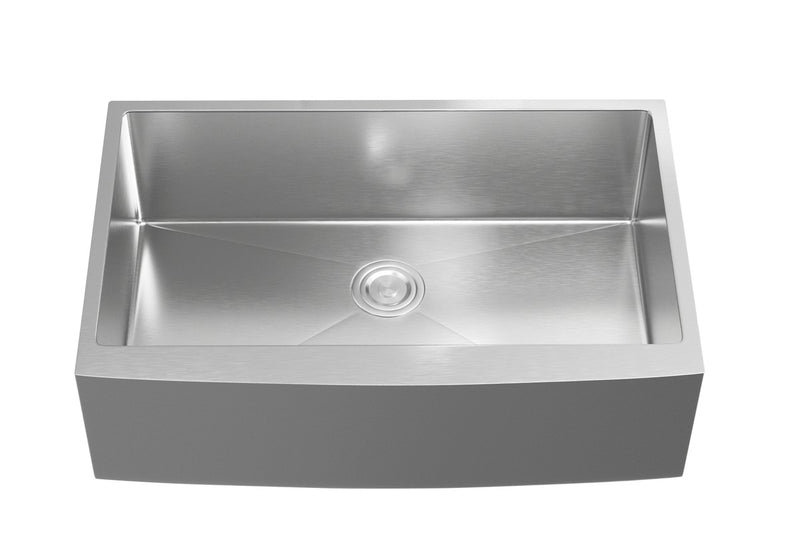 Elegant Lighting SK30133 Kitchen Sink, Stainless Steel