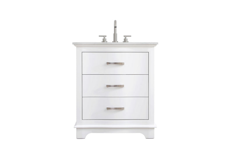 Elegant Lighting VF10230WH Bathroom Vanity, White