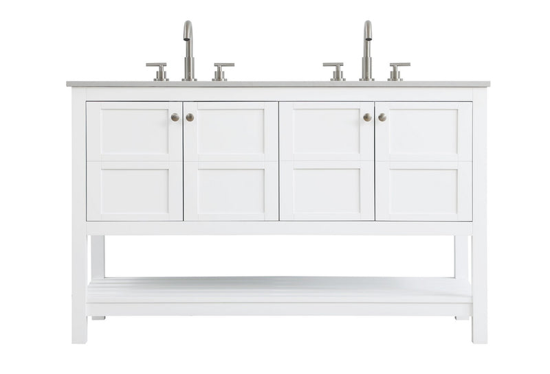 Elegant Lighting VF16454DWH Bathroom Vanity, white