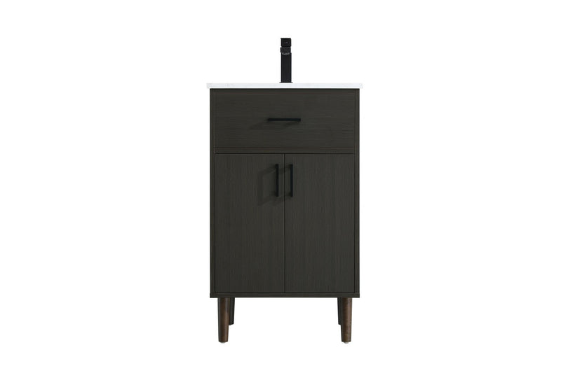 Elegant Lighting VF25020MMB Bathroom Vanity, Mocha Brown