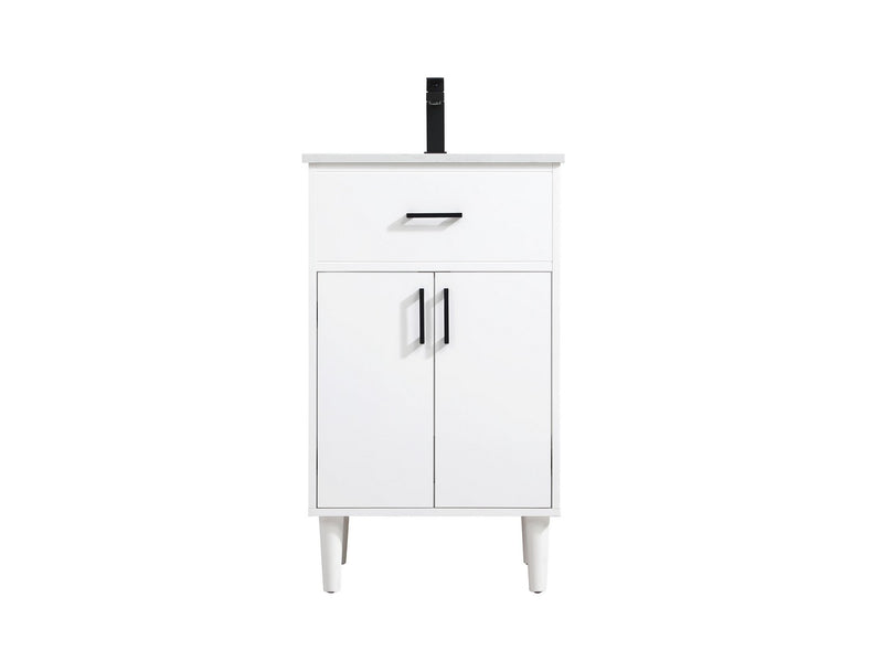 Elegant Lighting VF25020MWH Bathroom Vanity, White