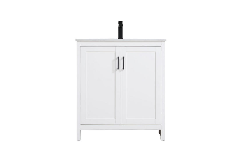 Elegant Lighting VF25130MWH Bathroom Vanity, White