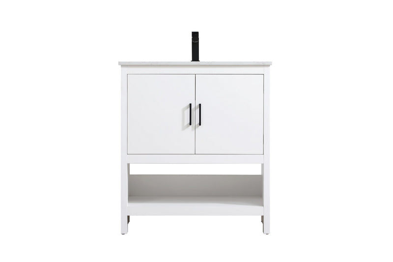Elegant Lighting VF25230MWH Bathroom Vanity, White