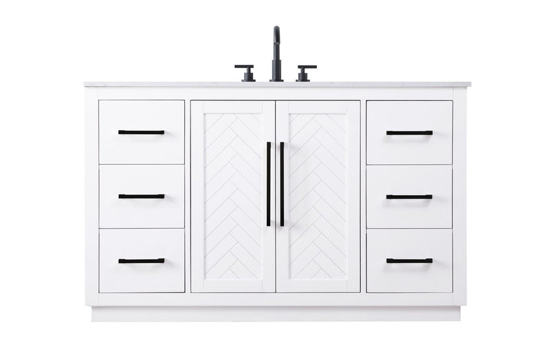 Elegant Lighting VF29054WH Bathroom Vanity, White