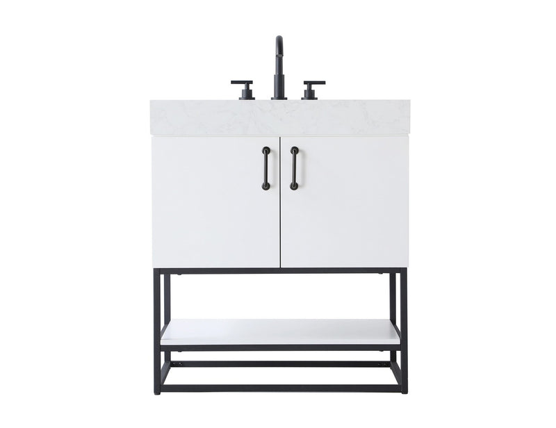 Elegant Lighting VF29230WH Bathroom Vanity, White