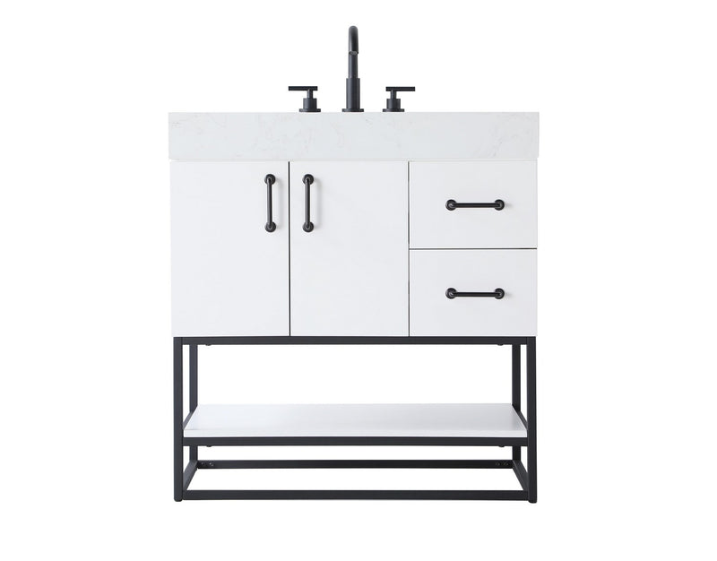 Elegant Lighting VF29232WH Bathroom Vanity, White