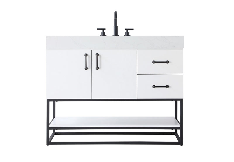 Elegant Lighting VF29242WH Bathroom Vanity, White