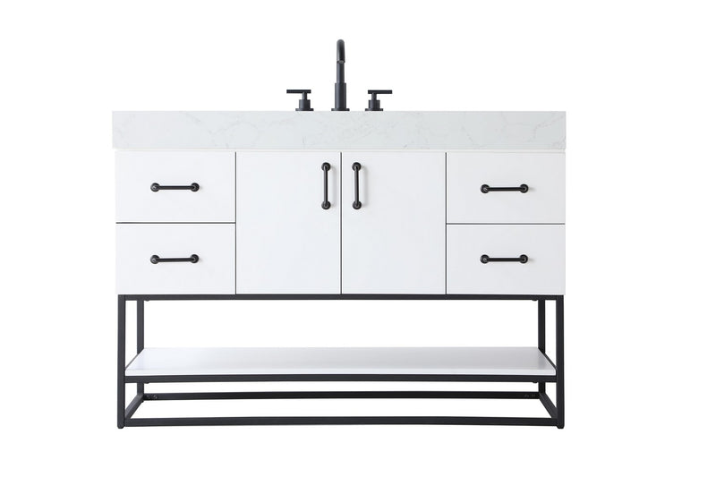 Elegant Lighting VF29248WH Bathroom Vanity, White