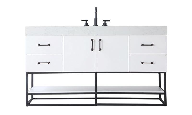 Elegant Lighting VF29260WH Bathroom Vanity, White