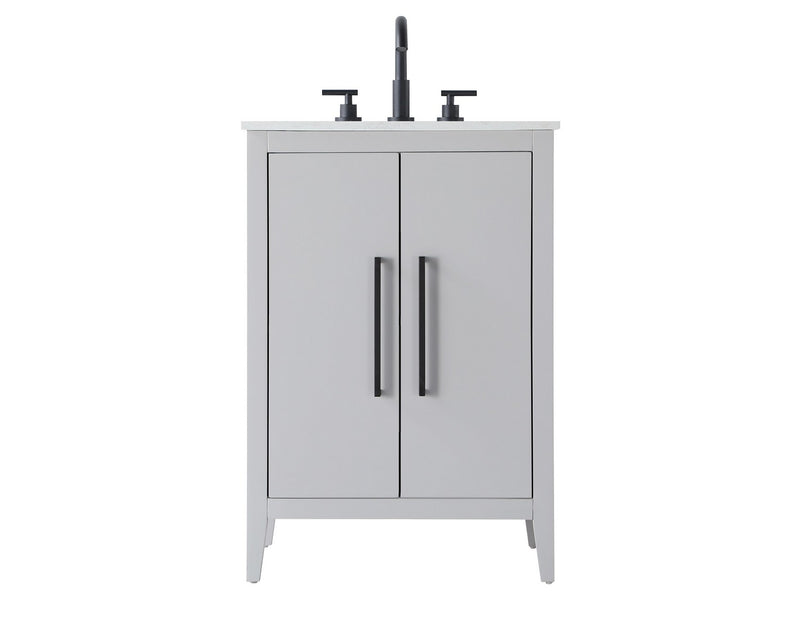 Elegant Lighting VF29324GR Bathroom Vanity, Grey