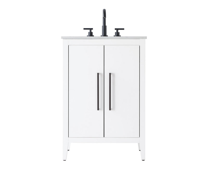Elegant Lighting VF29324WH Bathroom Vanity, White