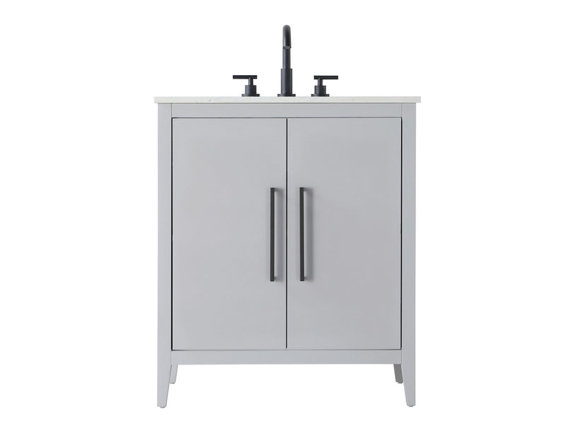 Elegant Lighting VF29330GR Bathroom Vanity, Grey