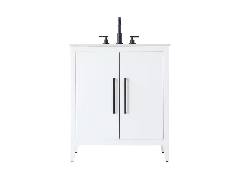 Elegant Lighting VF29330WH Bathroom Vanity, White