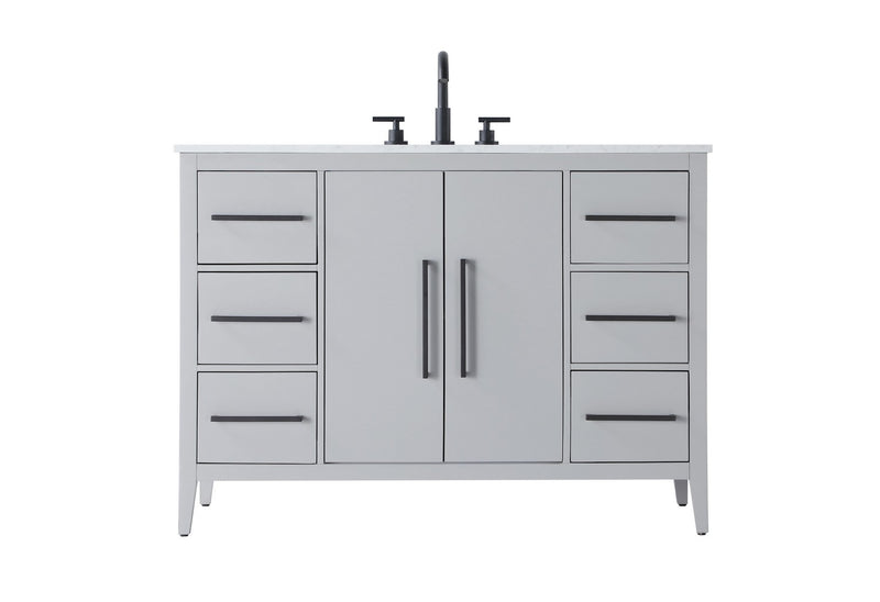 Elegant Lighting VF29348GR Bathroom Vanity, Grey
