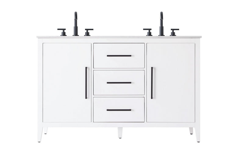 Elegant Lighting VF29354DWH Bathroom Vanity, White
