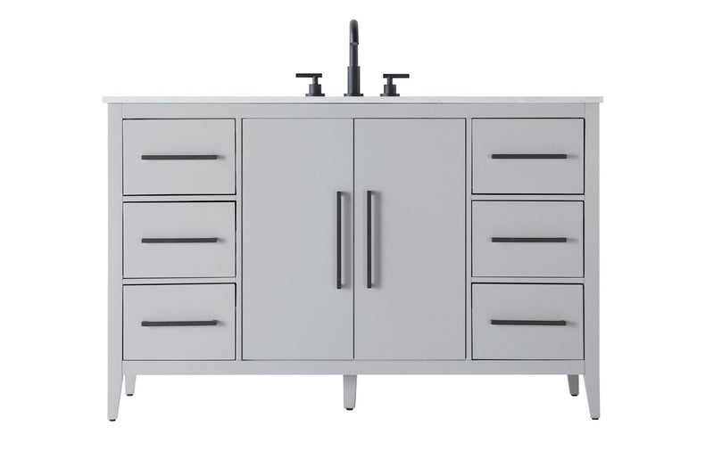 Elegant Lighting VF29354GR Bathroom Vanity, Grey