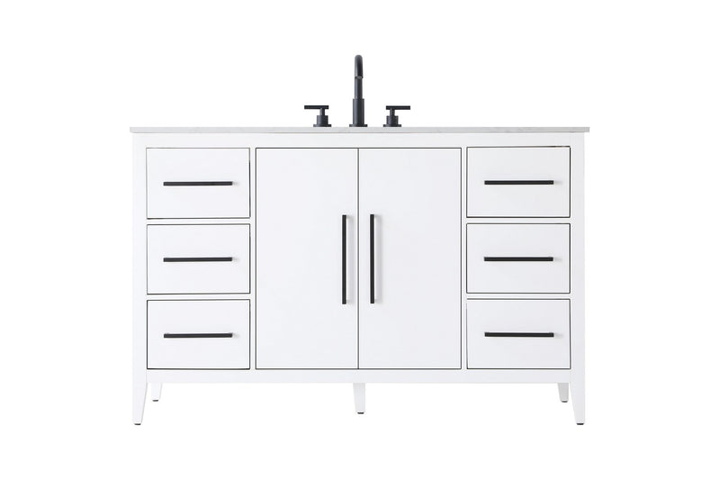Elegant Lighting VF29354WH Bathroom Vanity, White