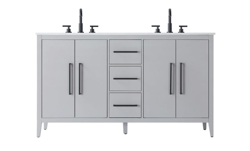 Elegant Lighting VF29360DGR Bathroom Vanity, Grey