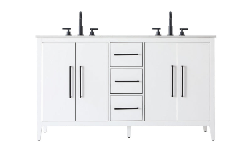 Elegant Lighting VF29360DWH Bathroom Vanity, White