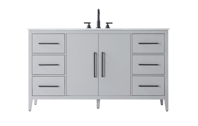 Elegant Lighting VF29360GR Bathroom Vanity, Grey