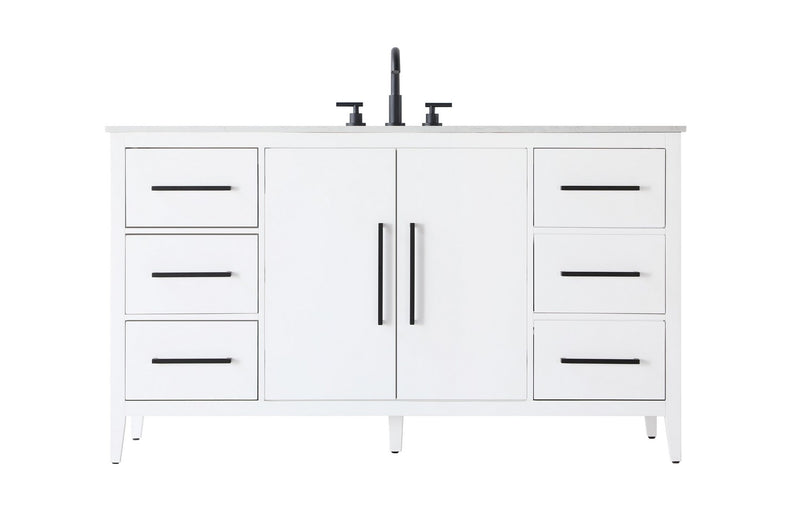 Elegant Lighting VF29360WH Bathroom Vanity, White