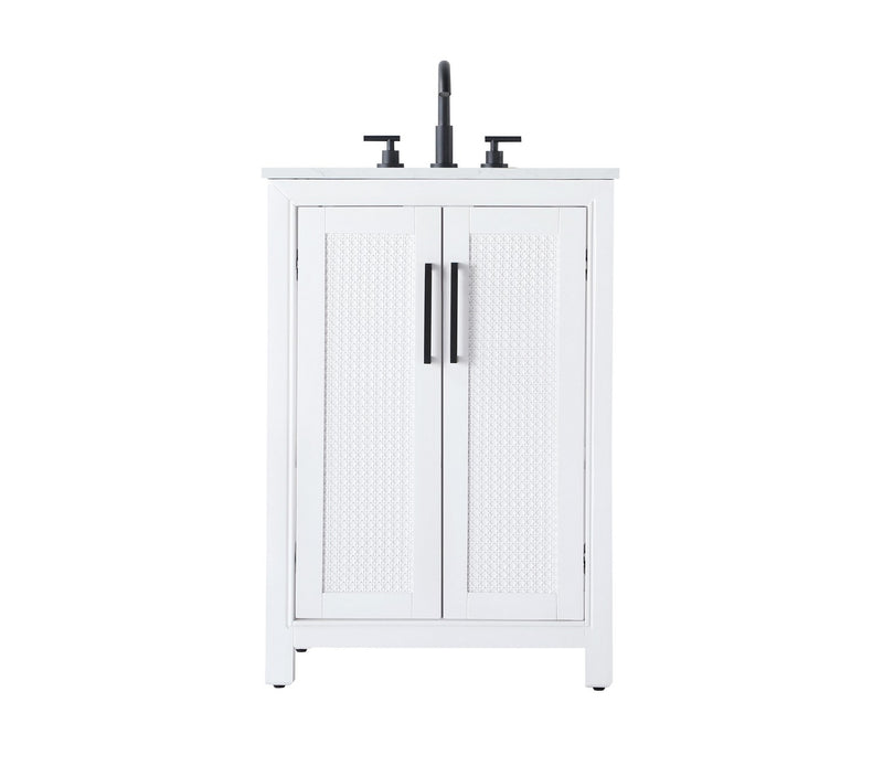 Elegant Lighting VF29524WH Bathroom Vanity, White