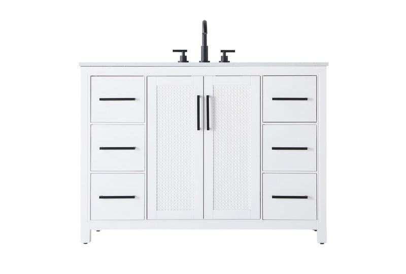 Elegant Lighting VF29548WH Bathroom Vanity, White