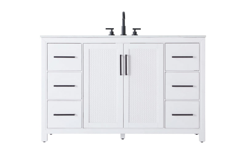 Elegant Lighting VF29554WH Bathroom Vanity, White