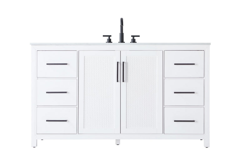 Elegant Lighting VF29560WH Bathroom Vanity, White