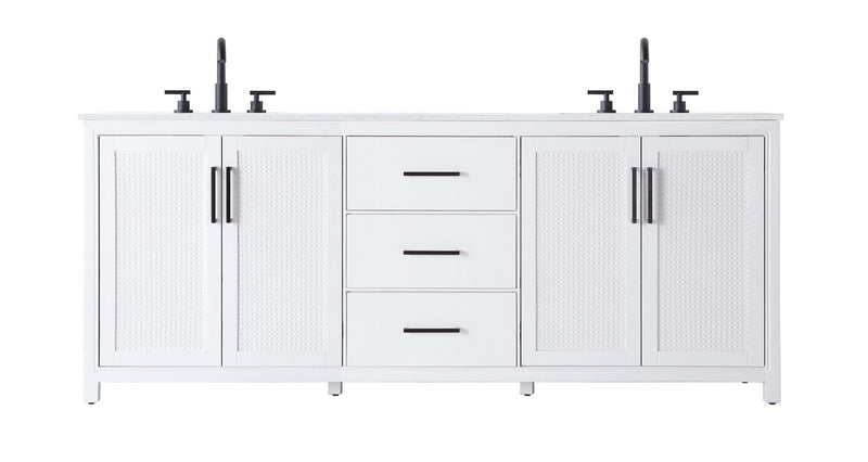 Elegant Lighting VF29584DWH Bathroom Vanity, White