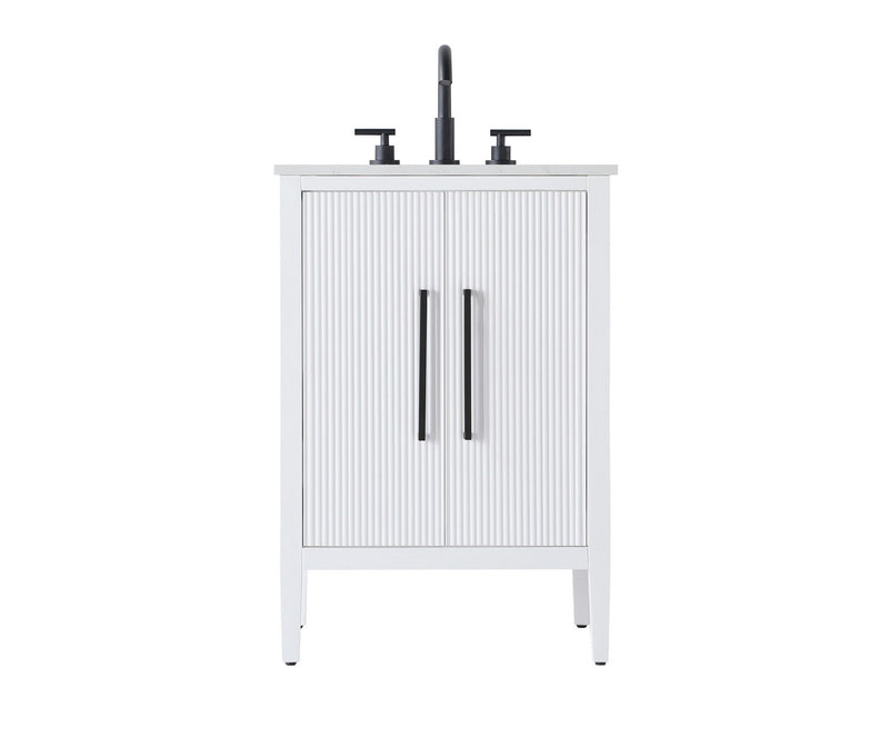 Elegant Lighting VF29624WH Bathroom Vanity, White