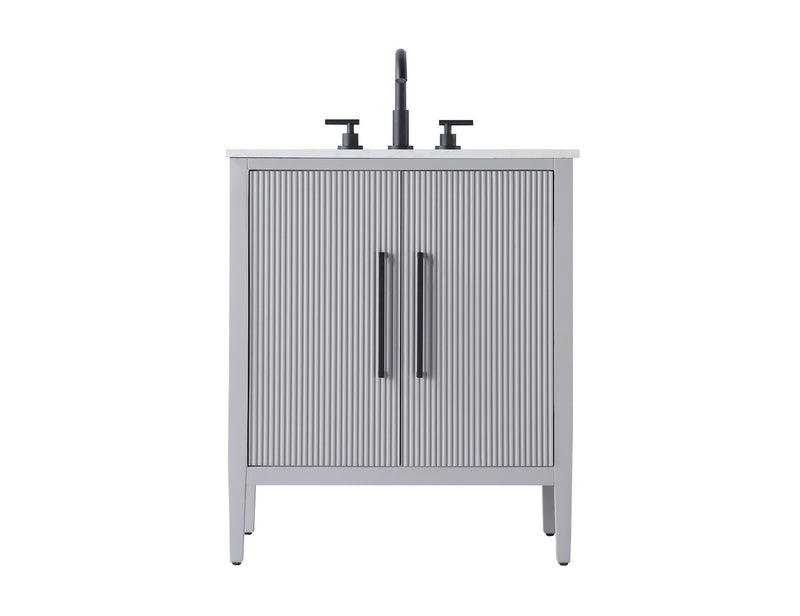 Elegant Lighting VF29630GR Bathroom Vanity, Grey