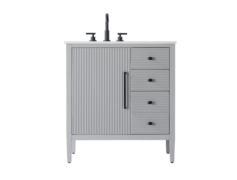 Elegant Lighting VF29632GR Bathroom Vanity, Grey