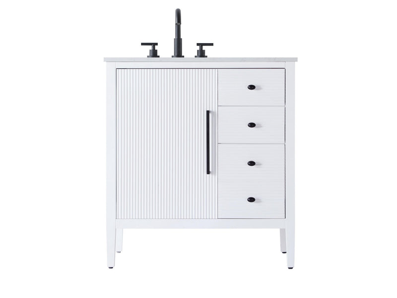 Elegant Lighting VF29632WH Bathroom Vanity, White