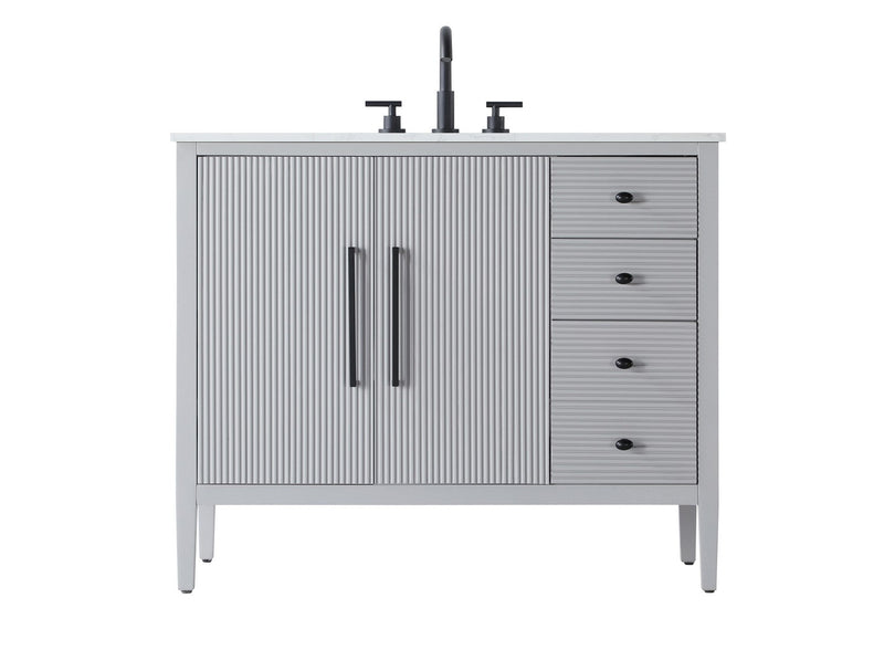 Elegant Lighting VF29642GR Bathroom Vanity, Grey