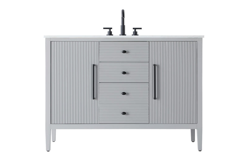 Elegant Lighting VF29648GR Bathroom Vanity, Grey