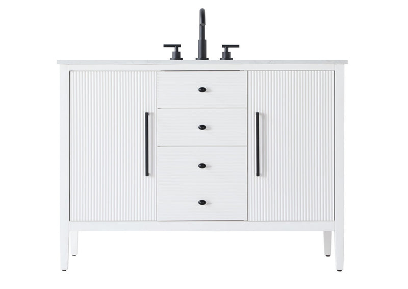 Elegant Lighting VF29648WH Bathroom Vanity, White