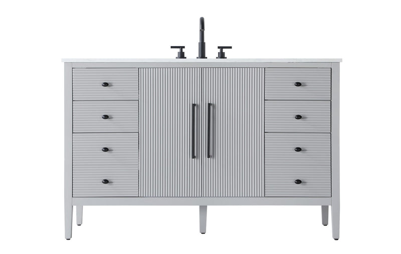 Elegant Lighting VF29654GR Bathroom Vanity, Grey