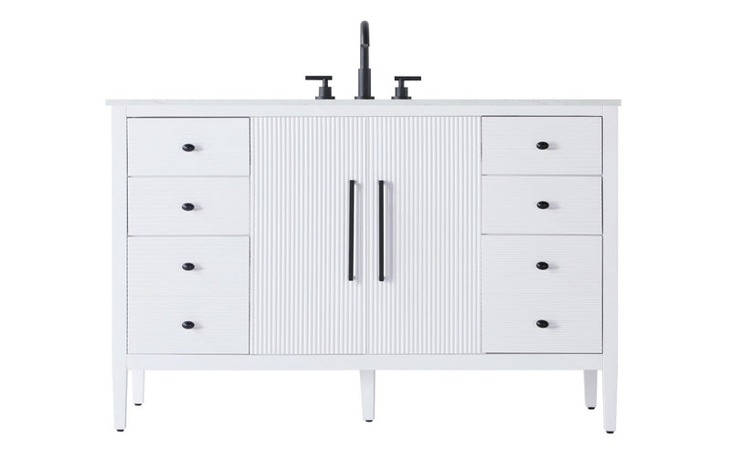 Elegant Lighting VF29654WH Bathroom Vanity, White