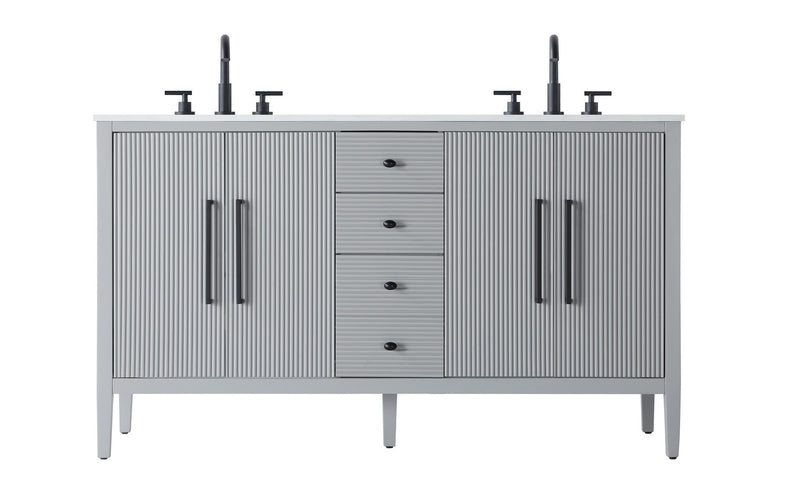 Elegant Lighting VF29660DGR Bathroom Vanity, Grey