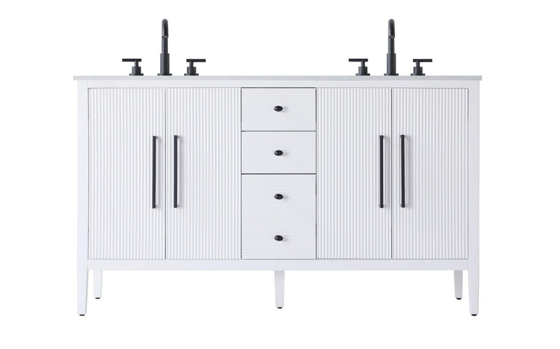 Elegant Lighting VF29660DWH Bathroom Vanity, White