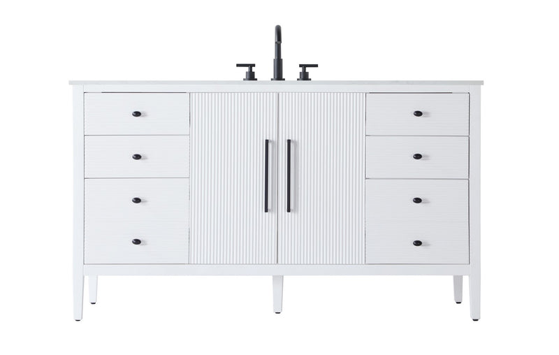 Elegant Lighting VF29660WH Bathroom Vanity, White