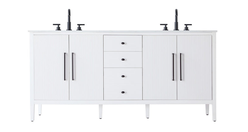 Elegant Lighting VF29672DWH Bathroom Vanity, White
