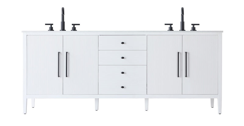 Elegant Lighting VF29684DWH Bathroom Vanity, White